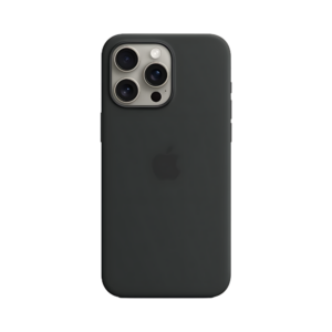 Чохол для iPhone 15 Pro Max Silicone Case with MagSafe Black