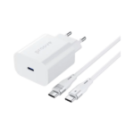 Зарядний пристрій 30W Proove Rapid (Type-C) + Кабель Type-C / Type-C, White (WCRP30012202)