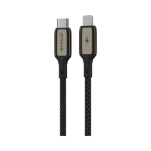 Кабель Proove Dense Metal Type-C to Lightning 27W, black (CCDM27002101)